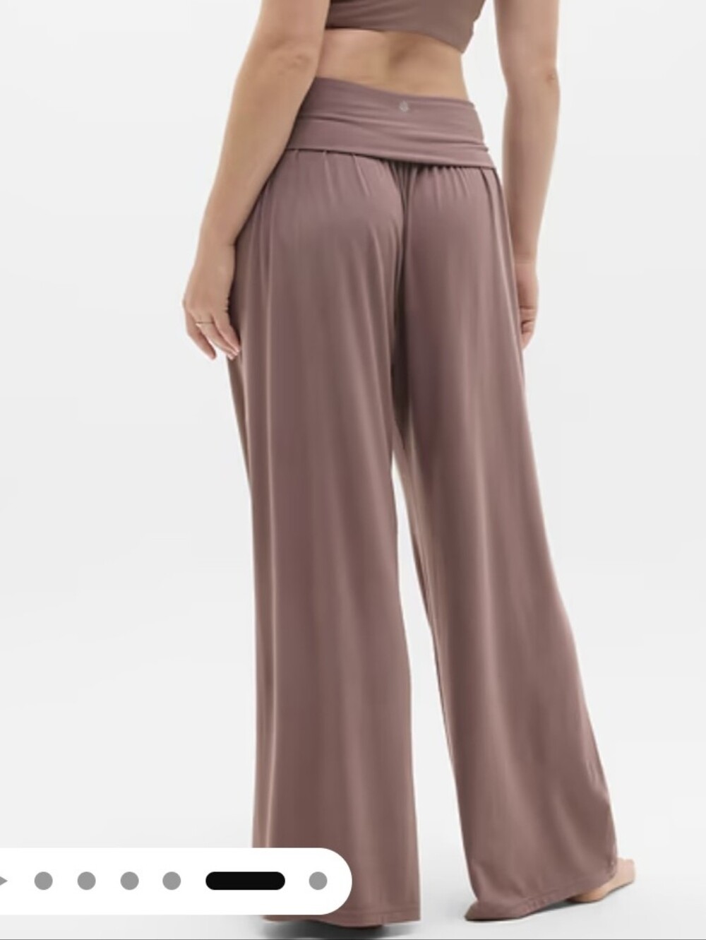 NWT Athleta Dream Drape Mid Rise Pant